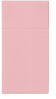 Etui pocket Airlaid light pink op.25szt. (k/16) size 40x40cm, PAW