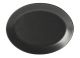 Fine Dine Oval platter Coal 320x200 mm - kod 04ALM002564