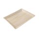 Palm leaf tray rectangle 32.5x27 flat, 25pcs (k/4)
