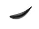 FINGERFOOD - asian spoon 14,5x4,5x1,5 cm black melamine