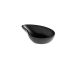 FINGERFOOD - miseczka DROP fi10x6,5x2,4 cm czarna z melaminy
