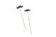 FINGERFOOD - sticks MOUSTACHE 12cm, pkg. 100 pieces