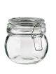 FINGERFOOD - glass jar 400ml with closure dia.11xh.10cm, 4 pcs.
