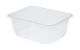 Pojemnik obiadowy do zgrzewu 2400ml 227x178x90mm bezbarwny, niedzielony, żebrowany op. 420 sztuk