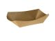 Tray kraft 150x105x37mm - 300ml, 125pcs. (k/8)