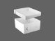 Confectionery folding boxes with lid 15,5x14x9 cm, price per set 100pcs