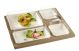 Zestaw cateringowy Polaris z tackami Kanopee 360x290x63 mm 25 zestawów