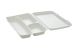 MENUBOX cane GIGA BePulp, tripartite op.50pcs, 380x240x60mm (k/2)