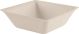 Miska z trzciny cukrowej kwadrat 2500ml, 23,3x23,3x7,7cm, op. 10 sztuk