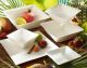 Sugar cane bowl square 900ml, 16.5x16.5x5.5cm,  50 pieces