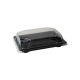 Sushi container black with PET lid 175x125x30 mm 50 sets OP-03