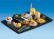 Catering tray PLC 360 black op.5 pcs.  (k/10) medium