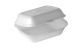 Pojemnik styropianowy HAMBURGER DUŻY Q 155x140x80mm HB6 op. 125 sztuk