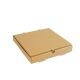 Pizza boxes 26x26cm, 100pcs straight corners h=4cm, grey-grey Wave E TnP