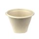 BePulp round bowl, 500ml, diameter 130xh.90mm, plant pulp, 100 pieces