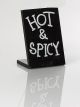 MINI blackboard, standing 7.5 x 5 cm chalk marker included, 12 pieces