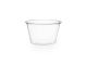 Sosjerka, pojemnik 90ml PLA śr.70xh41mm VEGWARE, biodegradowalna op. 100 sztuk