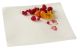 Sugar cane plate square white 25x25x1.2cm, 50 pieces
