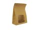 Torba klockowa KRAFT NatureFlex 152x76x223 tłuszczoodporna, op. 250 sztuk