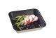Kanopee black sushi tray 100x100x20 mm 50 pcs