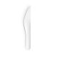 Paper knife 15.75cm white, 50pcs. ( k/20)