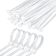 Tightening clamps, 300-370x3.6mm white, pack of 100.