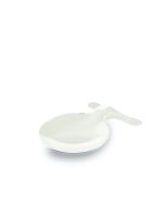 FINGERFOOD - BIO-platta SHELLY MINI M PLA, transparent, 13x8,5cm op. 50 st.