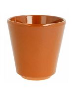 Clay cup 200ml dia.8xh.6.7cm terrakotta