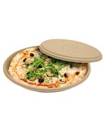 Pizza dobozok 35cm nád op.50db fi 35,7x3,3cm (k/3)