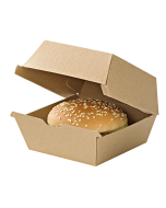 HAMBURGER BOX kraft box 175x155x80mm op. 50 st