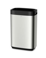 TORK papperskorg 50l silver/svart