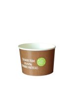 Behållare pap. 350 ml PLANT PE FoodToGo 12oz, Op. 25st, Diameter 90mm