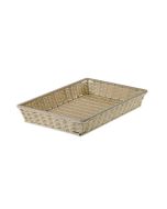 Prestige Maxi téglalap alakú kosár GN1/1 PP 52.5x32.5xh8cm, natúr