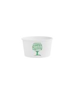 Green Tree pappersbehållare 350ml op.25st diameter 115mm biologiskt nedbrytbar soppor, sallader, glass (k/20) 12oz