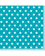 Szalvéták 33x33 GENERAL Dots 0383 06 Blue Dots op. 20 db.