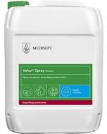 MEDISEPT Velox Spray Neutral 5L Alkoholos, használatra kész kész készítmény orvosi berendezések felületeinek tisztítására és fertőtlenítésére.