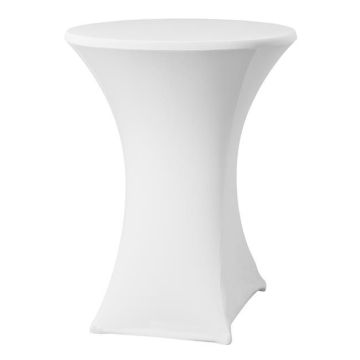 Round tablecloth Symposium white fi. 850x(H)1150mm