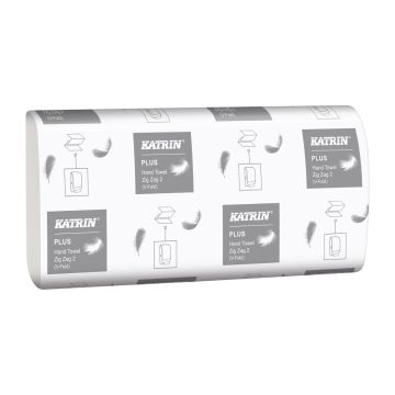 KATRIN Towel Z/Z V-Fold, Handy Pack - grey, 4000 pieces