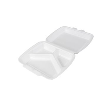 MENUBOX XPS HP4/3 TT op.250 pcs. white, Linpac