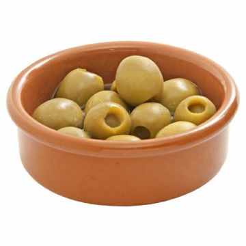 Clay mini round bowl 100ml, diameter 8,95xh.2,9cm, terracotta