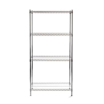 Warehouse rack, 4 shelves