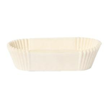 Oval white 4BOV cups 83x33x22mm pack of 1000pcs.