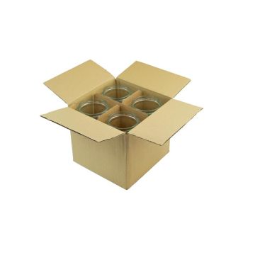 Carton 188x188xH 166mm op.30pcs. ideal for 4 jars 900ml