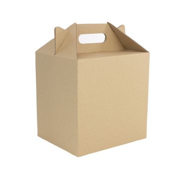 Box with holder DIETA BOX for lunch boxes, 190x230x230/305mm, pack 50pcs