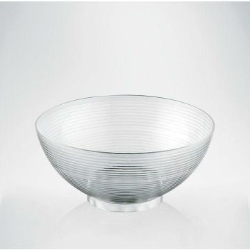 FINGERFOOD PS T bowl 220ml 110x50mm, 6pc. (k/40) GIOTTO transparent