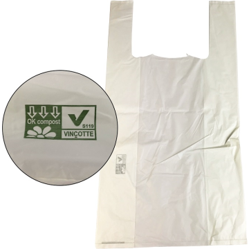 EKO 30/10/60 biodegradable carrier bags in accordance with EN 13432:2002 op. 500 units