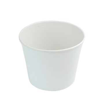 Paper Bucket 2600ml (216 pcs) white (35356)