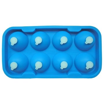 BarUP Ice cube tray for ice balls 50mm dia - code 594247