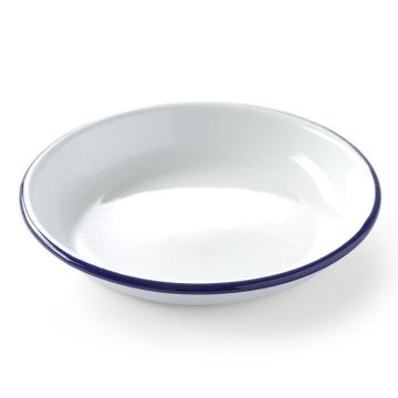 Deep enamel plate ø240 - code 621271