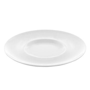 Fine Dine Talerz płytki z szerokim rantem 310mm Bianco  - 774366